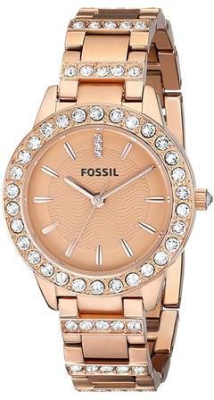 Women's Jesse Stainless Steel Analog Watch ES3020 - 34 mm - Rose Gold