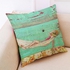 Generic 45 X 45cm Summer Beach And Oil Painting Cotton Linen Pillow Case Home Office Car Cushion Pillowcase