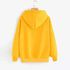 Sofia Clothing Unisex Hoodie Sweatshirt Long Sleeve with Pockets (YELLOW, 3XL)