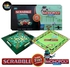 2-in-1 Monopoly & Scrabble Set Classic Board Game Educational Learning Toy