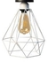 Ceiling Lamp, Black / White - SI134