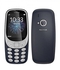 Nokia 3310 - Dual SIM, 2MP CAMERA WITH FLASH, FM RADIO, DARK BLUE