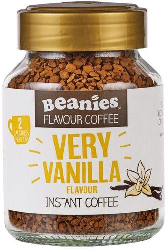 Beanies Very Vanilla Flavour Instant Coffee - 50g