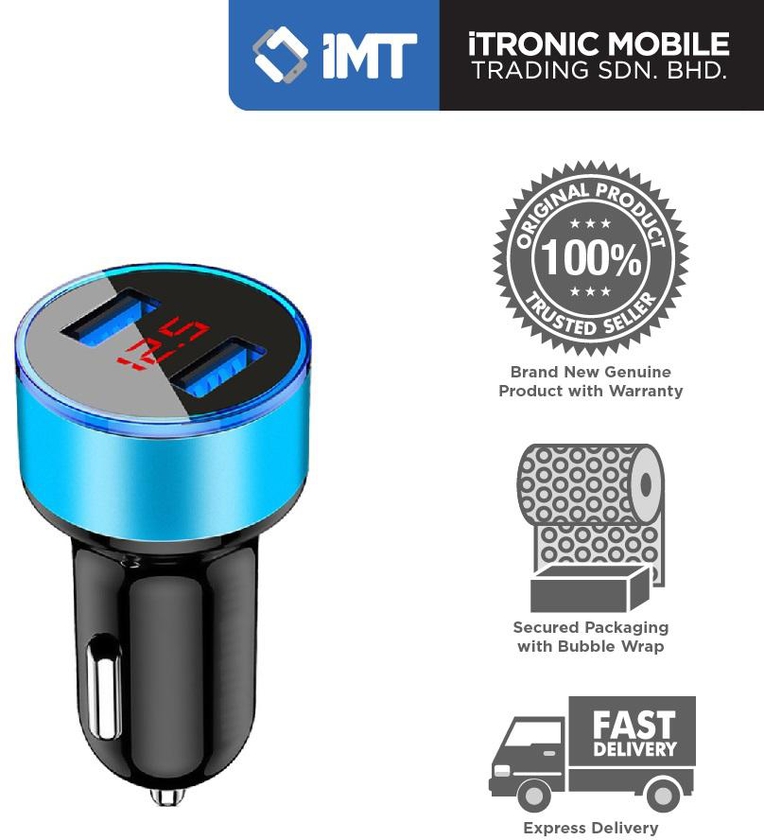Itronicmobile 3.1A Dual USB Car Charger