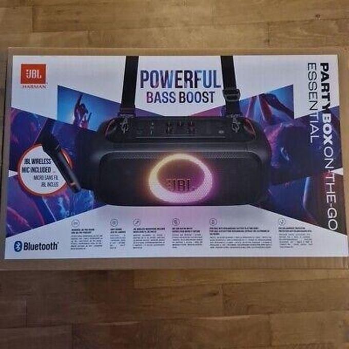 Jbl Partybox on the go essential with mic