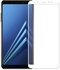 Bdotcom Full Covered Tempered Glass Screen Protector for Samsung J8 (White)