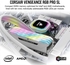 Corsair |RAM | Vengeance RGB Pro SL 32GB (2x16GB) DDR4 - White | CMH32GX4M2D3600C18W