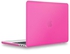 MacBook Pro 13 Case 2016 Matte Hard Cover for A1706/A1708 with/without Touch Bar/Touch ID- Hot Pink