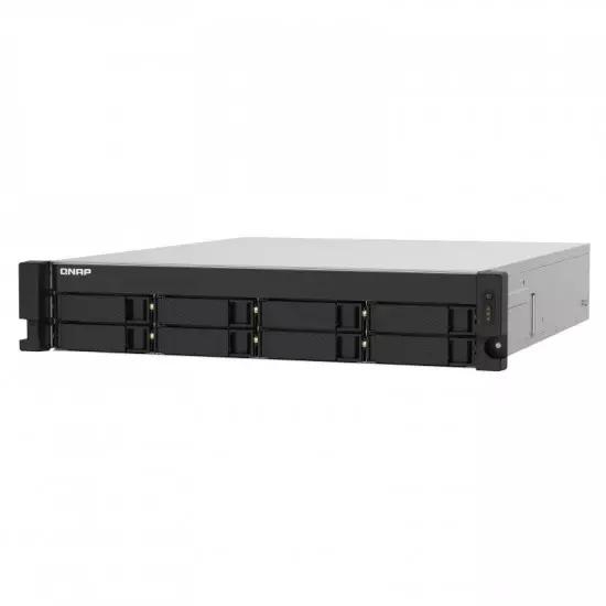 QNAP TS-832PXU-4G (1.7GHz/4GB RAM/8x SATA/2x 2.5GbE/2x 10GbE SFP +/1x PCIe/4x USB 3.2) | Gear-up.me