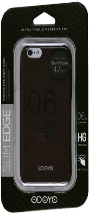 Odoyo Odoyo SlimEdge 0.6mm Ultra Thin Case For IPhone 6 Plus / 6S Plus Black