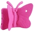 iPad 9 8 10.2 3D Cute Butterfly Case for Kids ipad 9 Kids case with Stand Light Shockproof Rugged Heavy Duty Kid Friendly Tablet Case for iPad 10.2 case ipad 8th 9th 2021 Pink