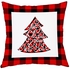 Generic Christmas Printed Pillow Case Sofa Square Cushion Cover Home 60103-12