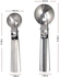 Ice Cream Scoop, [2 PACK] Stainless Steel Ice Cream Scoop with Trigger Release Ice Ball Maker Digging Ball Metal Melon Fruit Baller Kitchen Tool for Frozen Yogurt Watermelon Cookie Cupcake