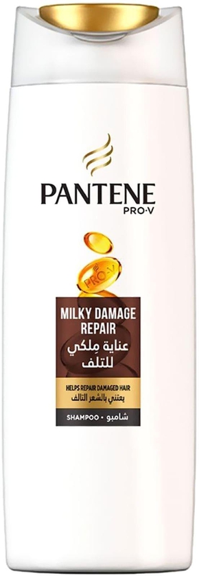 Pantene Pro-V Shampoo, Milky Damage Repair - 600 ml