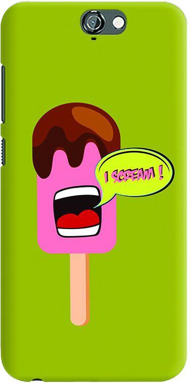 Stylizedd HTC One A9 Slim Snap Case Cover Matte Finish - I Scream