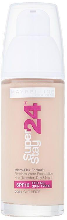 Maybelline 005 SuperStay 24H Foundation - Light Beige - 30ml