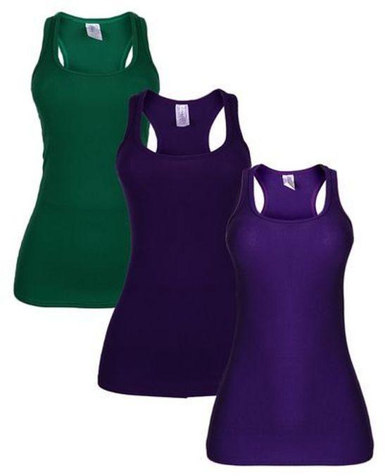 Ladies Stretch Tank Top 3in1