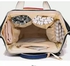 The Best Wide Mamy Baby Bag Mixed Color With A Silver Zipper