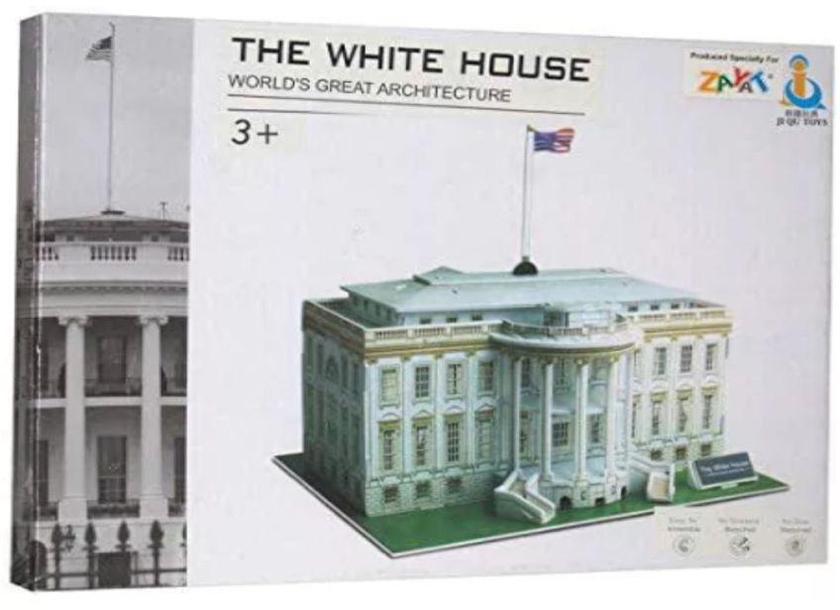 The White House 3D Puzzle - 35 Pcs