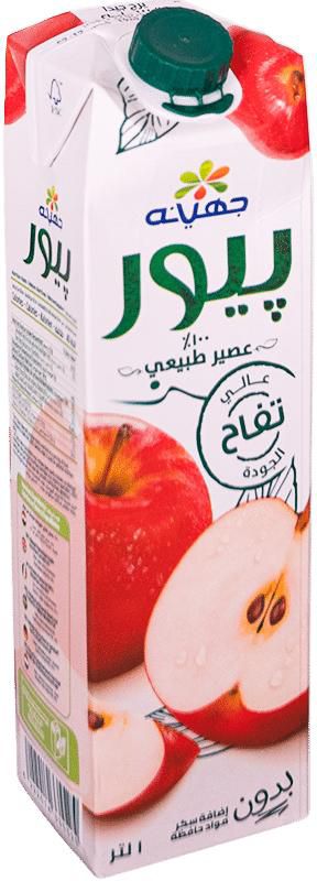 Juhayna Pure Sugar Free Apple Juice - 1L