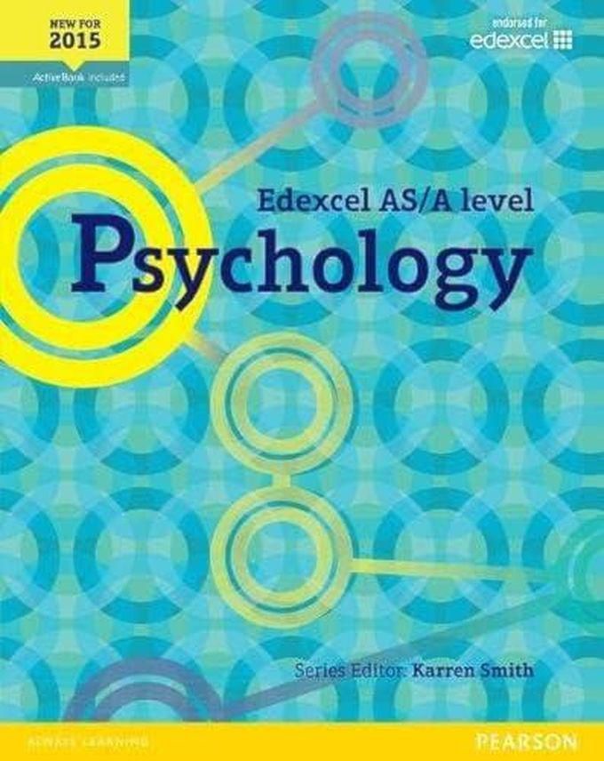Pearson Edexcel AS/A Level Psychology Student Book + ActiveBook ,Ed. :1