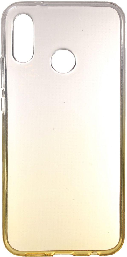 Back Cover for Huawei P20 lite, Clear Yellow