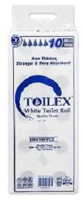 Toilex Toilet Tissue 2 Ply 10 Rolls