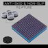 AioTio 4 Pcs PVC Washing Machine Foot Pads,Non Slip and Anti Vibration Machine Holder,Extend the Service Life of the Washing Machine and Protect the Floor from Damage by the Washing Machine（3.5CM)