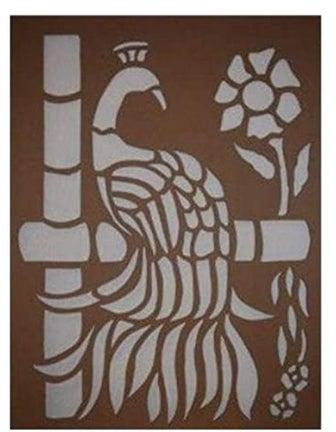 Single Layer Laser Cut Wooden Wall Hanging 40x60Cm