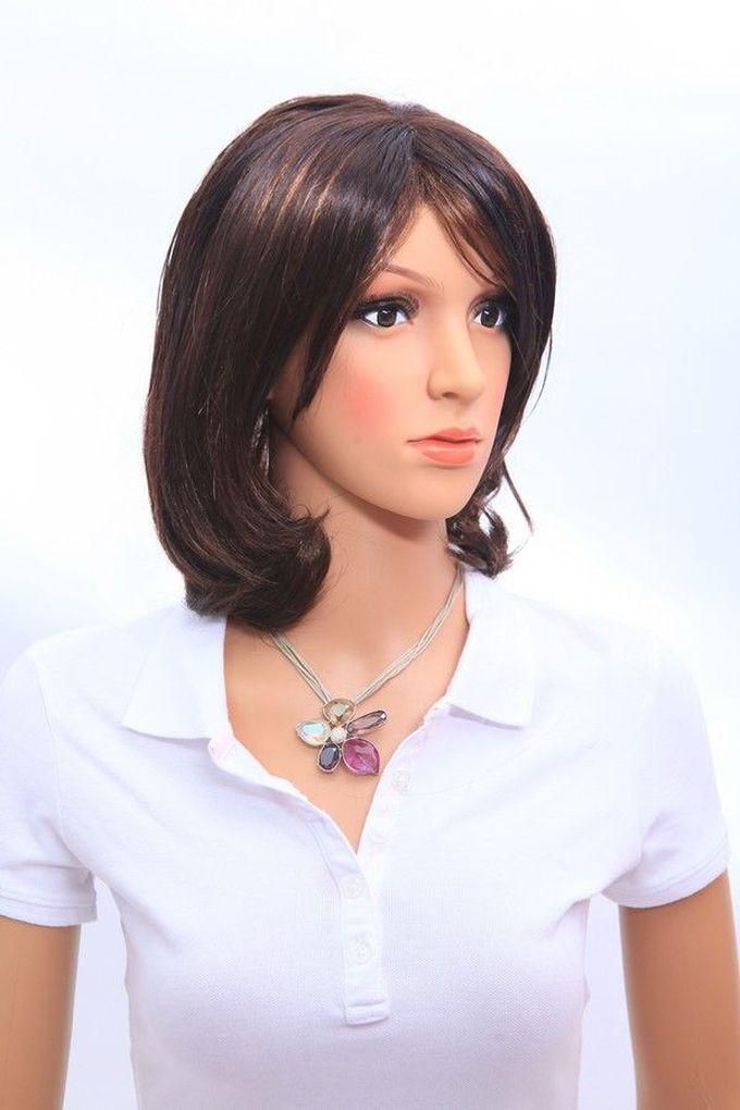 Lvy FS4/27 Sythentic Mixture Color Curly Full-cap Wig