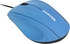 Canyon M-05 Wired Optical Mouse, With 3 Keys, 1000 DPI, With 1.5M USB Cable, Ergonomic Shape, Up To 3 Million Clicks, Light Blue | CNE-CMS05BX