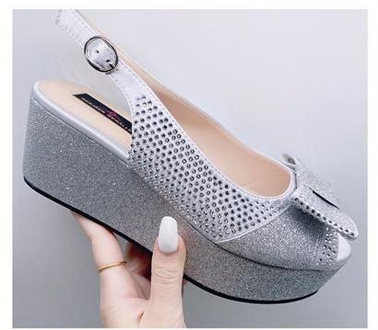 Beautiful Ladies Sandals-Silver price from jumia in Nigeria - Yaoota!