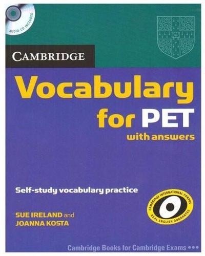 Generic Cambridge Vocabulary For PET With Answers And Audio CD (Cambridge Books For Cambridge Exams) ,Ed. :1