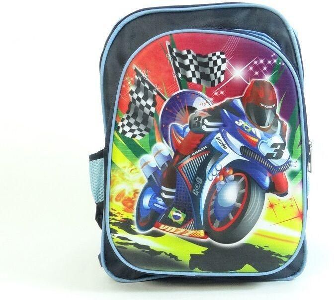 Fashion School Bag  for Boys, Cartoons, 40cm Length, Dark Blue, 3D160305