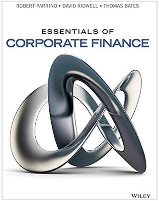 Essentials Of Corporate Finance Hardcover