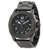 Fossil Modern Machine Chronograph Grey Dial Smoke Ion-plated Mens Watch