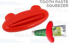 قطعة ضغط معجون الأسنان - أحمر -  ‫(JYG001)