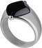Guy Laroche Stainless Steel Ring for Men, Silver, Sz 54, 4TX005AV-54