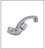 Ideal Standard 1 Hole Lava Mixer With Swivel Spout With Handles-Less Pop-Up Drain M114 2824