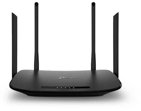 Get TP-LINK VR300 AC1200 Wireless Router, VDSL/ADSL - Black with best offers | Raneen.com