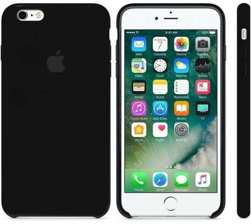 Generic Apple Silicone case for iPhone 6 / 6S - Black