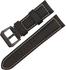 Generic 20mm Leather Strap for GTS/Amazfit GTS 2 / Amazfit GTS 3 / Amazfit GTS 4 / Amazfit Bip 3 Pro/Amazfit Bip 3 / GTS 4 Mini/Amazfit GTS 2 Mini/Amazfit GTS 2 Mini/Amazfit GTS 2e Black