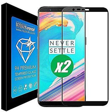 Generic Oneplus 5T Full Screen Protector Tempered Glass 2.5D Black Color 105320 (As Main Picture)#1