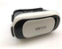 نظارة الواقع الافتراضي VR ميجا ثلاثية الأبعاد للهواتف الذكية - أبيض / أسود