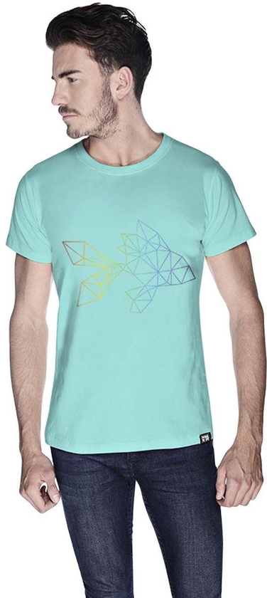 Creo Fish Animal  T-Shirt For Men - S, Green