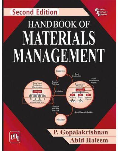 Handbook of Materials Management by P. Gopalakrishnan and Abid Haleem - Paperback