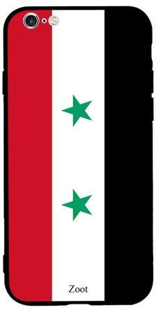 غطاء حماية واقٍ لهاتف أبل آيفون 6 بلس نمط علم سوريا