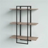 Wall Shelf, Wood/Black - OV29