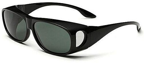 Vision Hd Night And Day Vision Eyeglass Black-2pcs