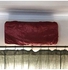 Split Air Conditioner Cover - 2.25 HP And 3 HP 110 X 31 Cm (Burgundy).